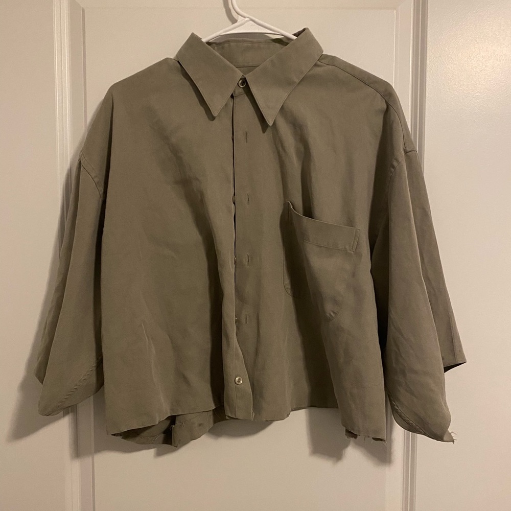 PRONTO•UOMO Green Top